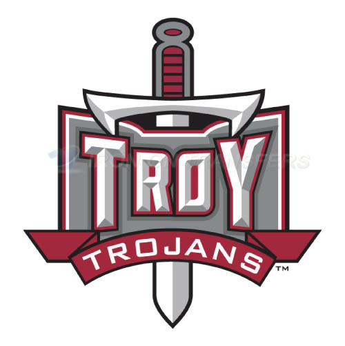 Troy Trojans Logo T-shirts Iron On Transfers N6591 - Click Image to Close